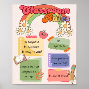 Klassenreglerposter Poster