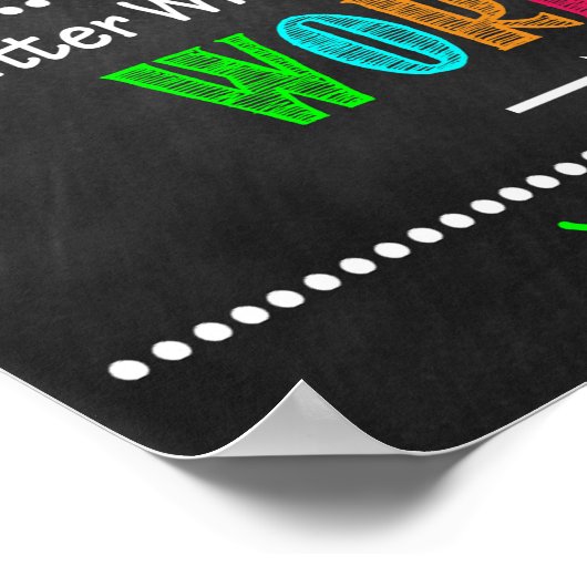 Klassenreglerposter Poster (Ecke)