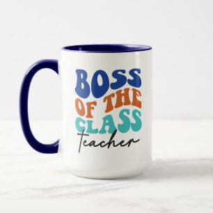Klassensprecher Lehrer Wordart Tasse