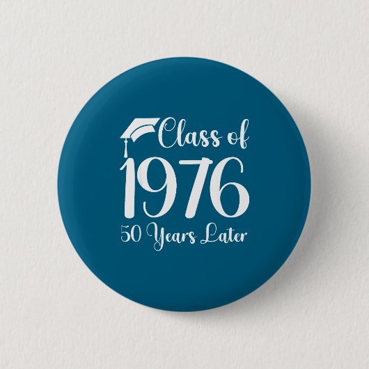 Klassentreffen 1976 50 Jahre Später Button (Vorderseite)