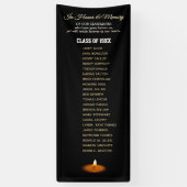 Klassentreffen-Gedenk-Tribut Vertikal Banner (Vertikal)