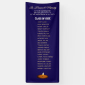 Klassentreffen-Gedenk-Tribut Vertikal Banner (Vertikal)