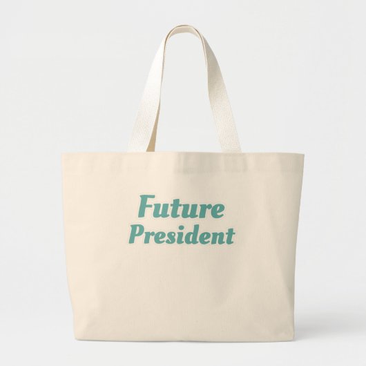 Klassenvorsitzender Geschenk des zukünftigen Präsi Jumbo Stoffbeutel (Vorne)