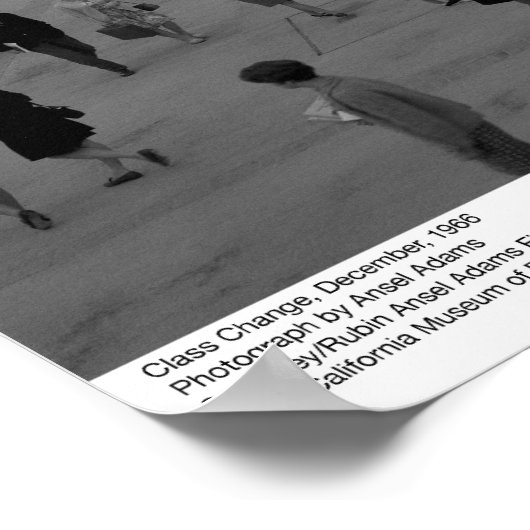 Klassenwechsel, Dezember 1966 Poster (Ecke)