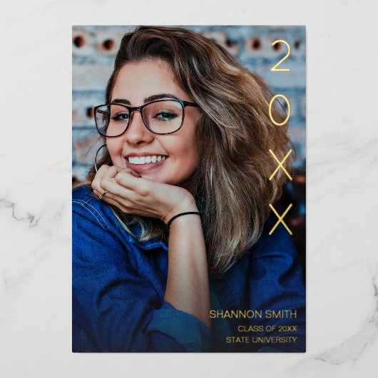 Klassenzeitschrift Folieneinladung (Vorderseite)