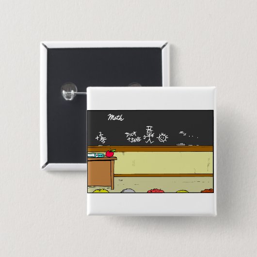 Klassenzimmer Button (Vorne & Hinten)