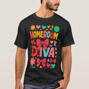 Klassenzimmer Diva Lehrerin Süß Zurück zur Schule  T-Shirt