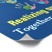 Klassenzimmer Klima und Gemeinschaftsposter Poster (Ecke)