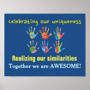 Klassenzimmer Klima und Gemeinschaftsposter Poster