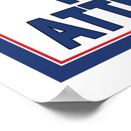 Klassenzimmer-Poster: Ich Woll dir, AUFMERKSAMKEIT Poster (Ecke)