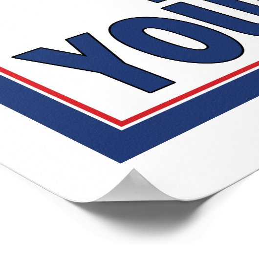 Klassenzimmer-Poster: Ich Woll dir, dein Bestes zu Poster (Ecke)