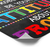 Klassenzimmer-Problem-Poster Poster (Ecke)