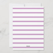 Klassenzimmer Valentine Pink Dinosaurier Feiertagskarte (Rückseite)