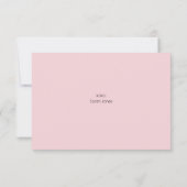 Klassenzimmer Valentines Conversation Heart Foto C Dankeskarte (Rückseite)