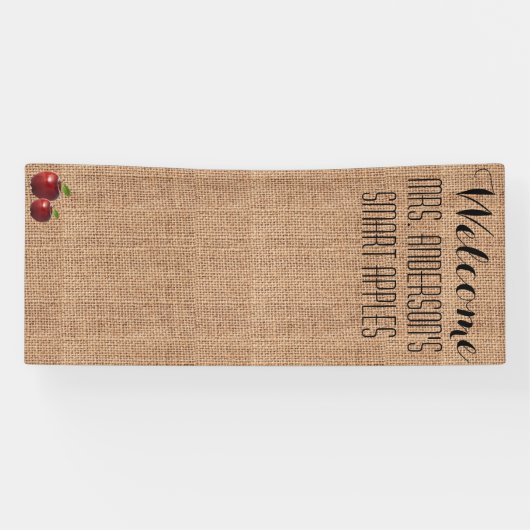 Klassenzimmer-willkommene Fahne Banner (Horizontal)