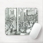Klassenzimmerszene in Tudor Zeiten Mousepad (Mit Mouse)