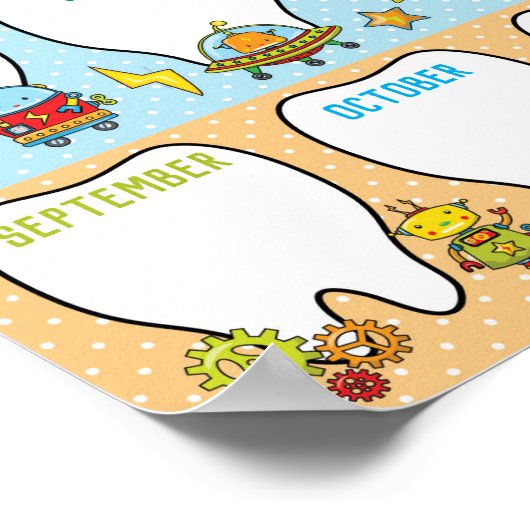 Klassenzimmertooth-Tally-Chart-Poster im Thema Rob Poster (Ecke)