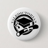Klassevaledictorian-Geschenk Button (Vorderseite)