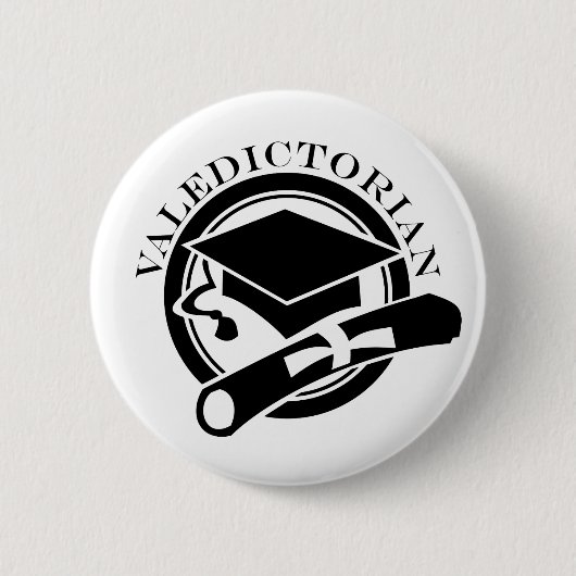 Klassevaledictorian-Geschenk Button (Vorderseite)