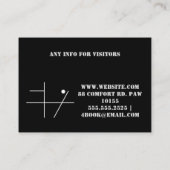 KLASSIC-AUTO VISITENKARTE (Rückseite)