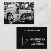 KLASSIC-AUTO VISITENKARTE (Vorne/Hinten)