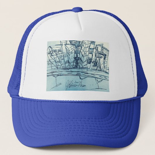 KLASSIC CITYSCAPE TRUCKERKAPPE (Vorderseite)