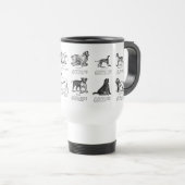 KLASSIC DOG BREEDS REISEBECHER (VorderseiteRechts)