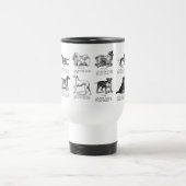 KLASSIC DOG BREEDS REISEBECHER (Mittel)