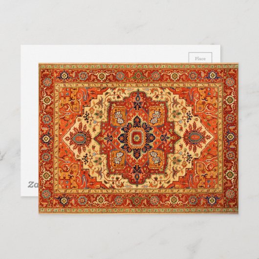 KLASSIC PERSIAN RUG POSTKARTE (Vorne/Hinten)