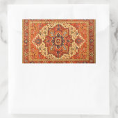KLASSIC PERSIAN RUG RECHTECKIGER AUFKLEBER (Tasche)