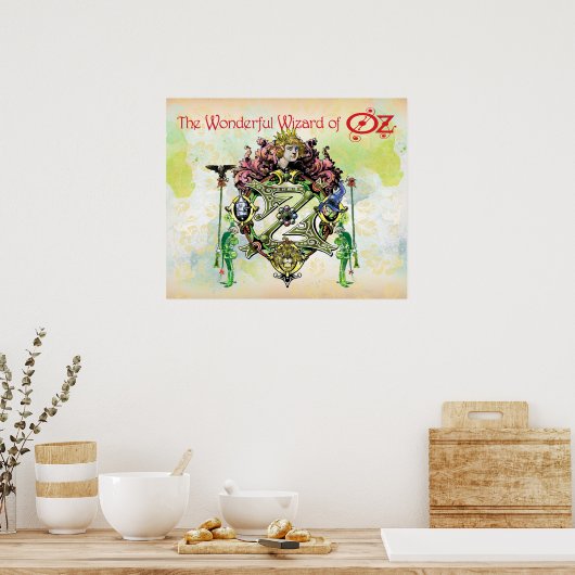 KLASSIC WIZARD OF OZ ROYALTY POSTER (Küche)