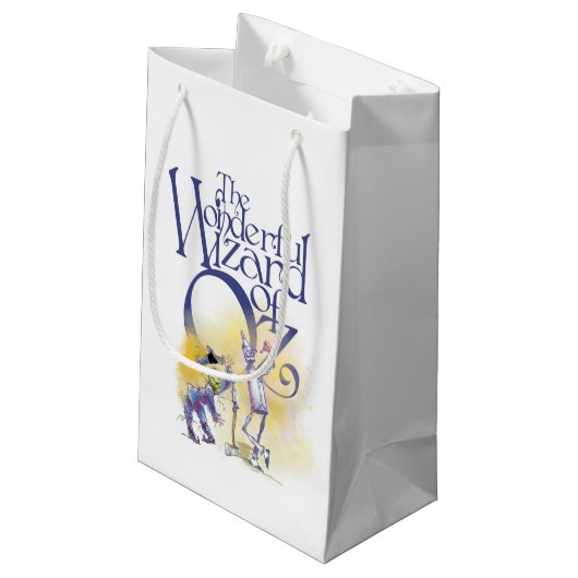 KLASSIC WIZARD OZ GIFT BAG w/ Nick & Scarecrow Kleine Geschenktüte (Rückseite Schrägansicht)