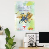 KLASSIC WIZARD VON OZ POSTER - Gelbe Ziegel (Heimbüro)