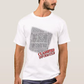 Klassifiziert T-Shirt (Vorderseite)