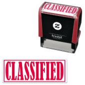 Klassifiziertes Business Office - Gerahmtes einfac Permastempel (Beispiel)