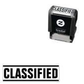 Klassifiziertes Zeichen Permastempel (Beispiel)