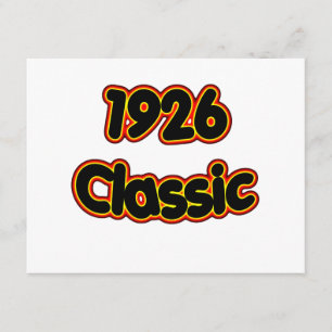 Klassik 1926 karte