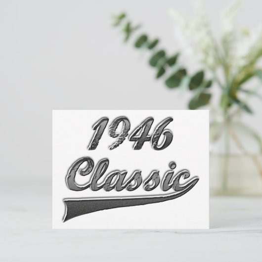 Klassik 1946 postkarte (Stehend Vorderseite)