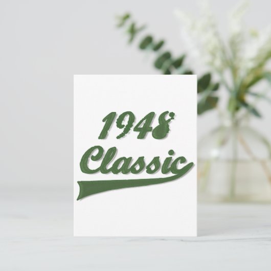 Klassik 1948 postkarte (Stehend Vorderseite)