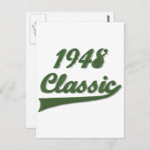 Klassik 1948 postkarte (Vorne/Hinten)