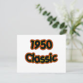 Klassik 1950 karte (Stehend Vorderseite)