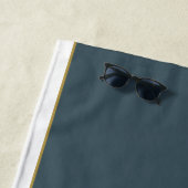 Klassik 1955 Lkw-Garage Strandtuch (Beispiel)