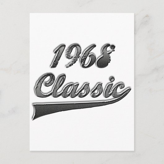 Klassik 1968 postkarte (Vorderseite)