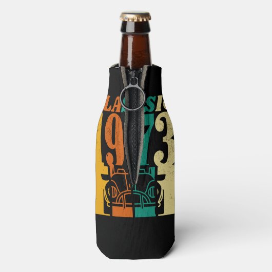 Klassik 1973 52. Geburtstag Flaschenkühler (Flasche Rückseite)