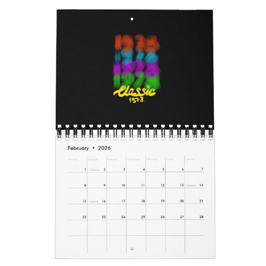 Klassik 1973 kalender (Feb 2026)