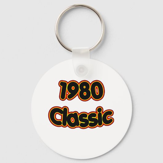 Klassik 1980 schlüsselanhänger (Vorderseite)