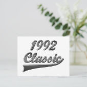 Klassik 1992 postkarte (Stehend Vorderseite)