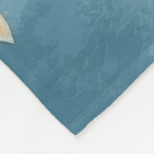 Klassik - Angelic Pink und Rote Rosen in weicher F Fleecedecke (Ecke)