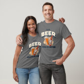 Klassik Die Bierkalt ist besser T-Shirt (Unisex)