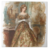 Klassik, eine Vision Viktorianischer Freude Fliese (Vorderseite)